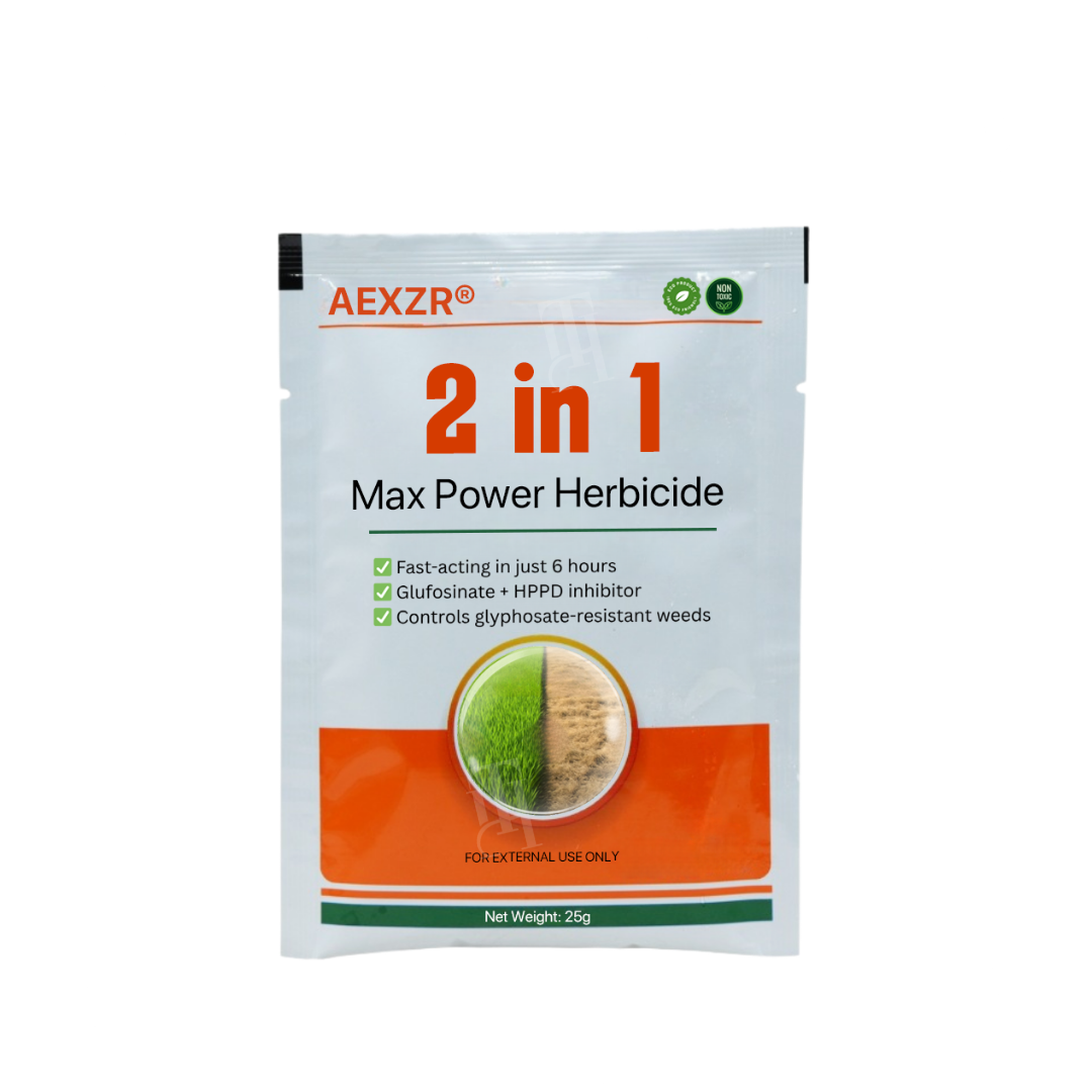 AEXZR® 2 in 1 Max Power Herbicide⚡⚡The Dual-Action Powerhouse: Kills Weeds in 6 Hours, Defeats Glyphosate Resistance For Good.