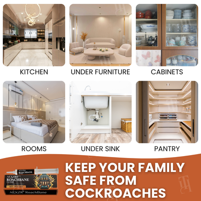 AEXZR® RoachBane Gel Bait🛡️ Your Home's Silent, 24/7 Defense Against Invaders