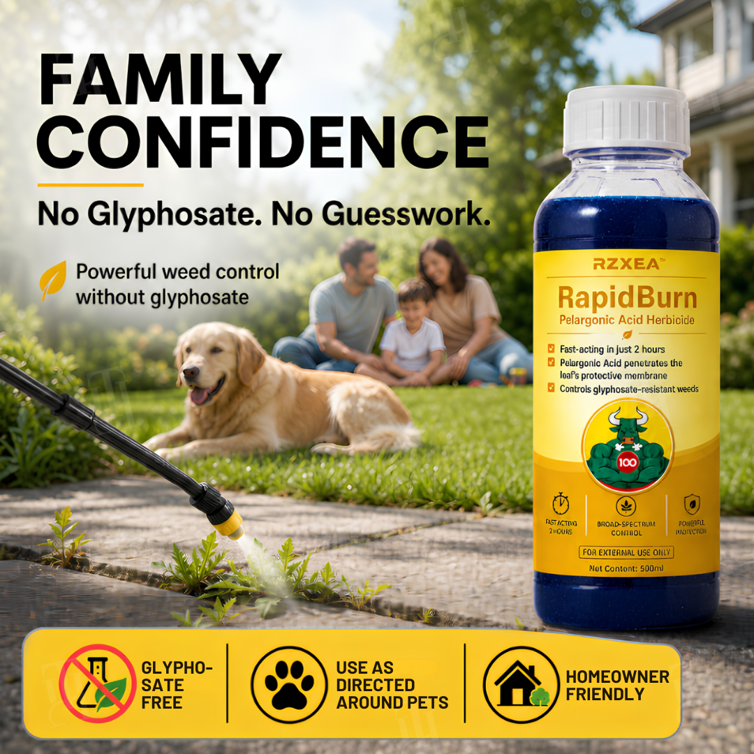 RZXEA™ RapidBurn Pelargonic Acid Herbicide