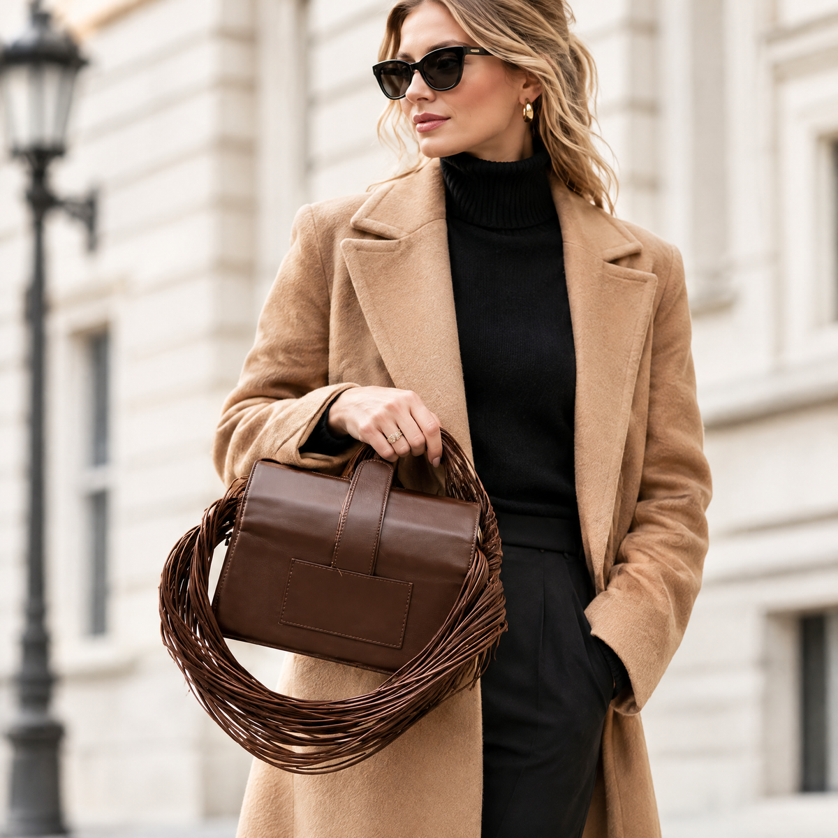 The Artisan Woven Handle Bag