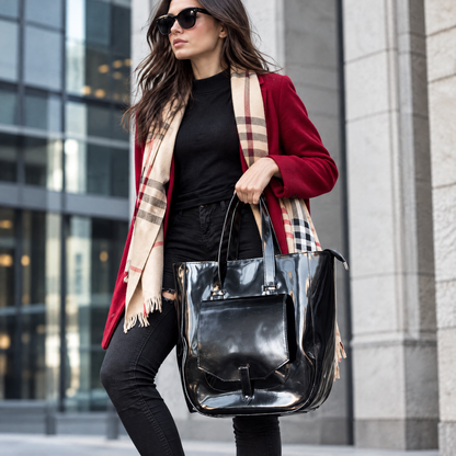 The Gloss Noir Tote
