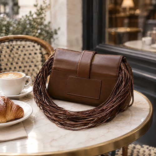 The Artisan Woven Handle Bag