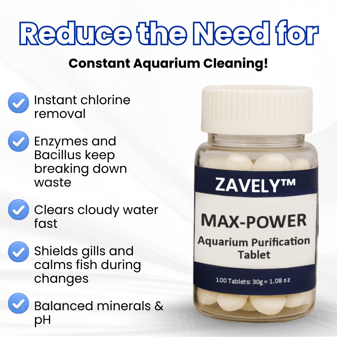 ZAVELY™ Max-Power Aquarium Purification Tablet