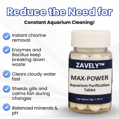 ZAVELY™ Max-Power Aquarium Purification Tablet