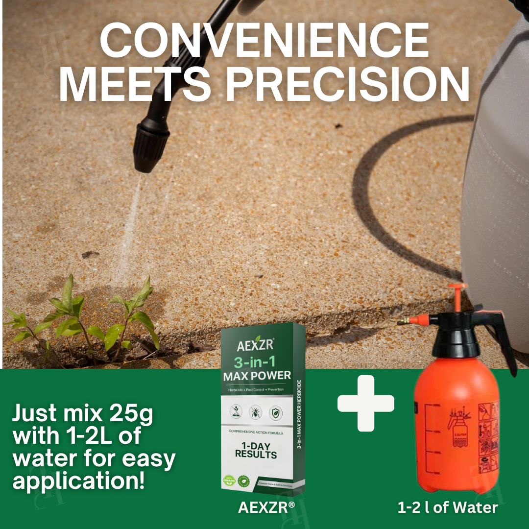 AEXZR® 3 in 1 Max Power Herbicide