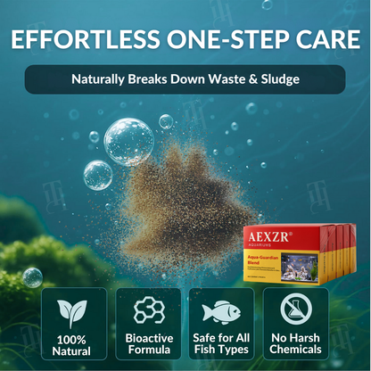 AEXZR® Aquariums Aqua-Guardian Blend🐟 The cleanest water your fish have ever lived in.