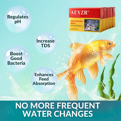 AEXZR® Aquariums Aqua-Guardian Blend🐟 The cleanest water your fish have ever lived in.