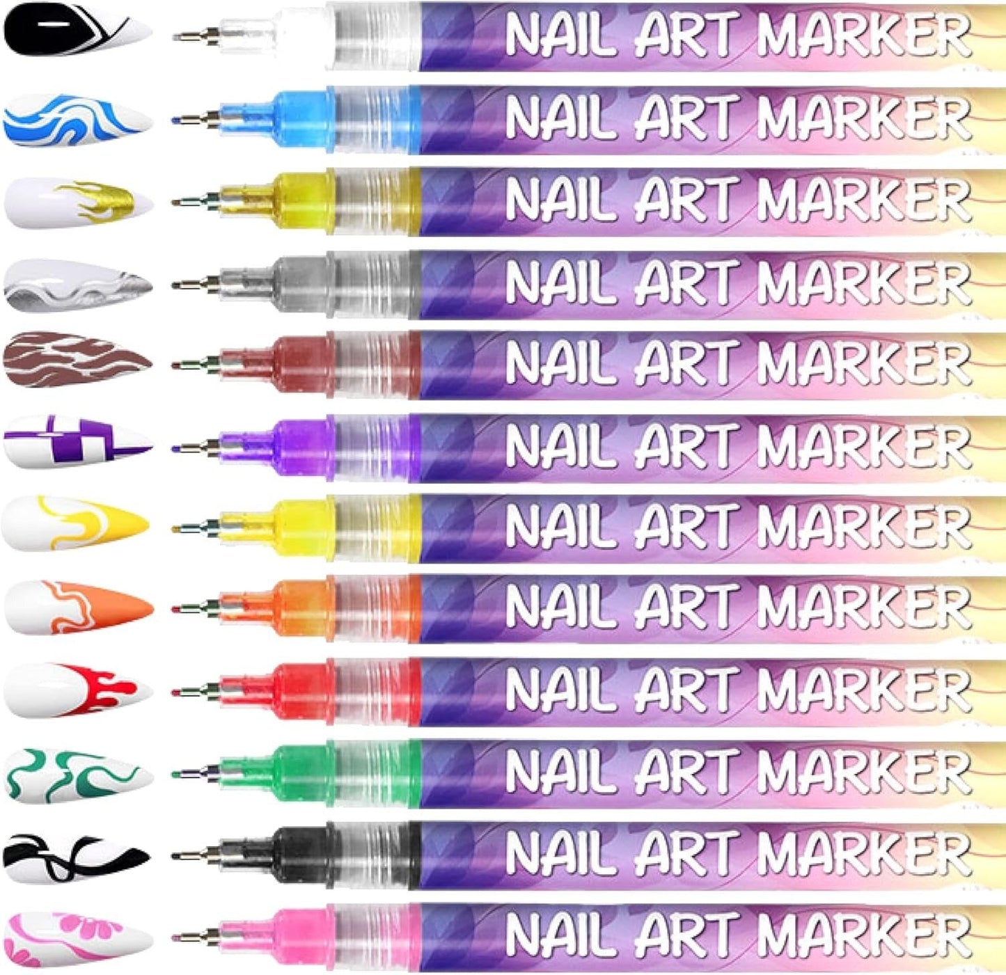 🐰 Easter Special Offer – 50% OFF! 🎁12 Colors Nail Art Pens Set🎨💅